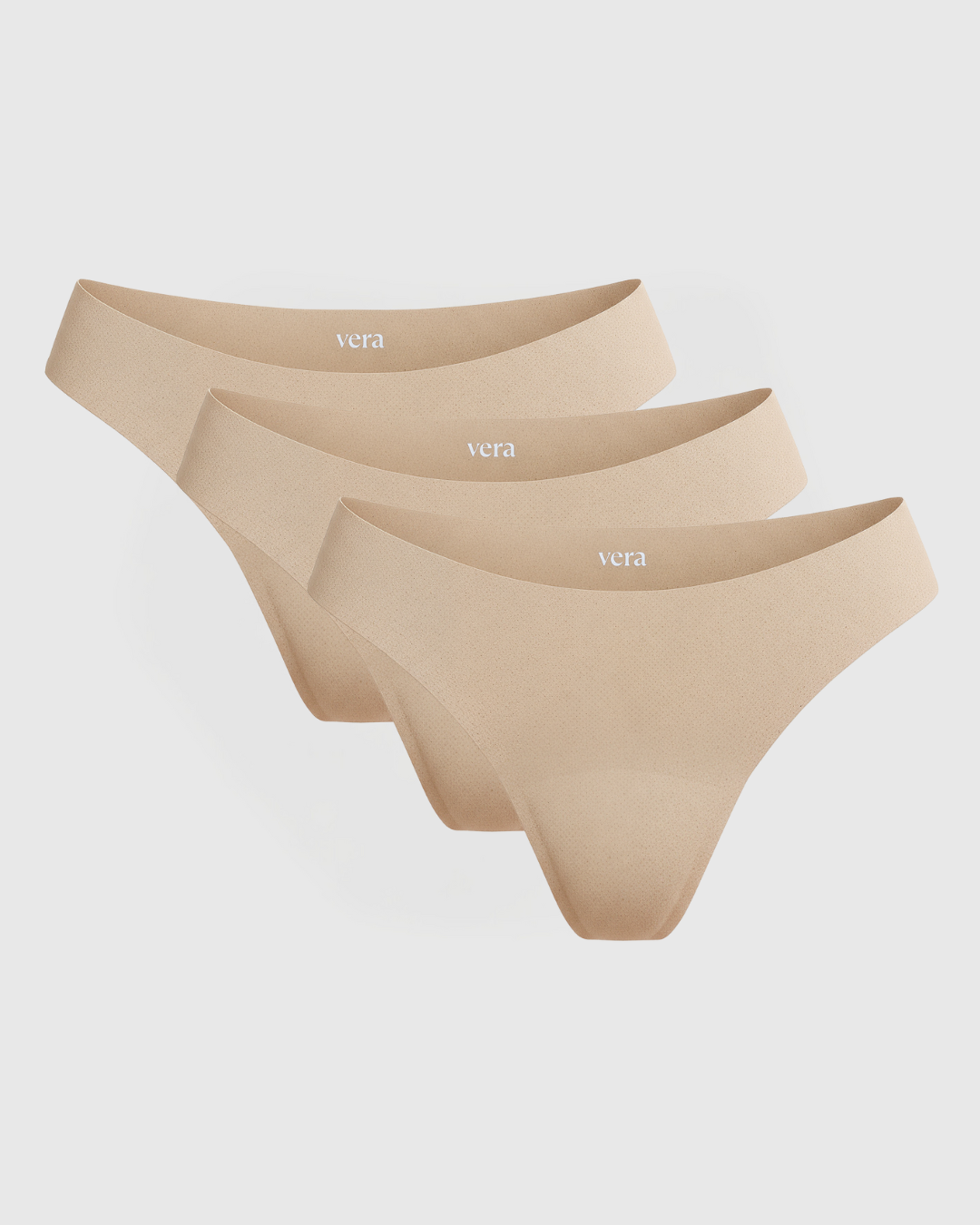 Vera’s Seamless Leakproof Thongs (3-Pack)