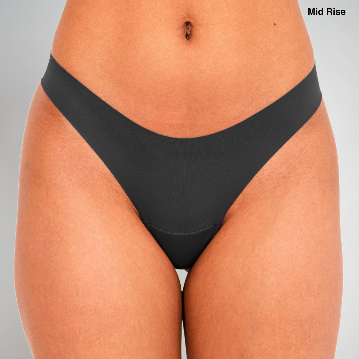 Vera™ Olora Invisible Camel Toe Thong Mid Rise