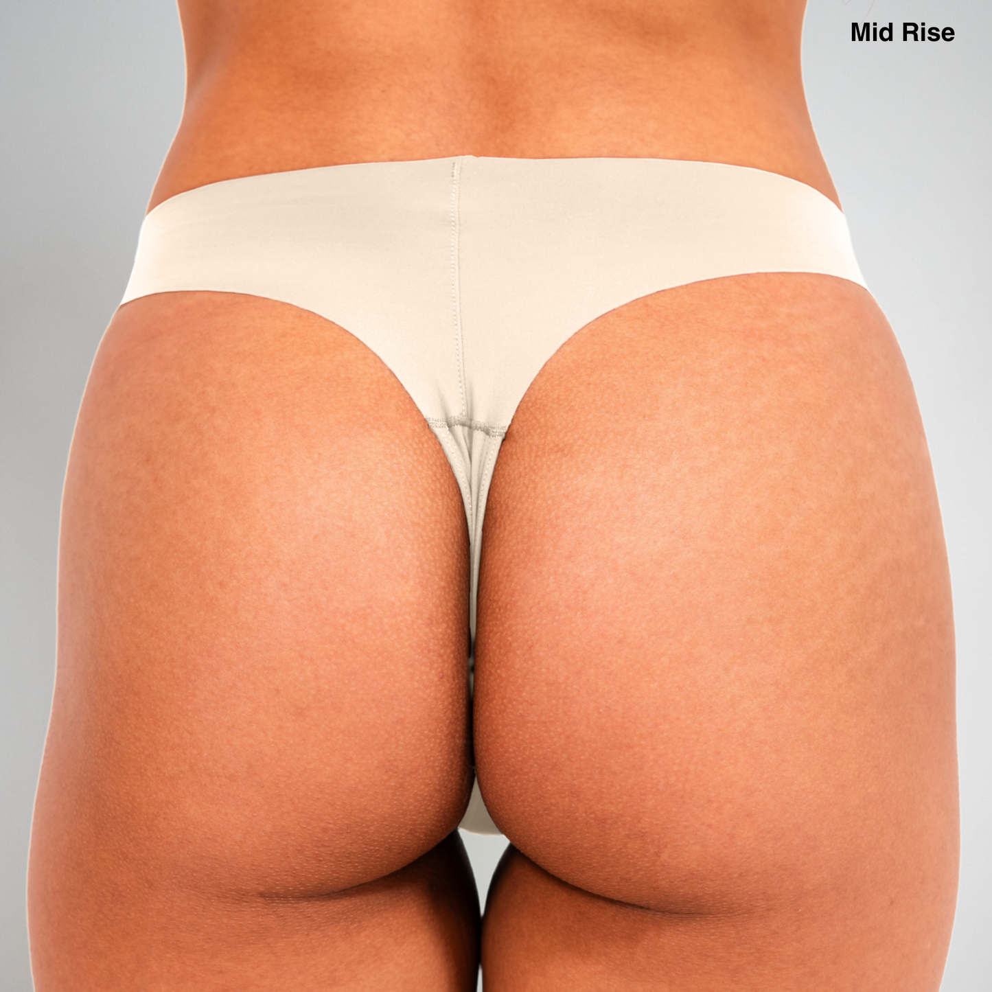 Vera™ Olora Invisible Camel Toe Thong Mid Rise