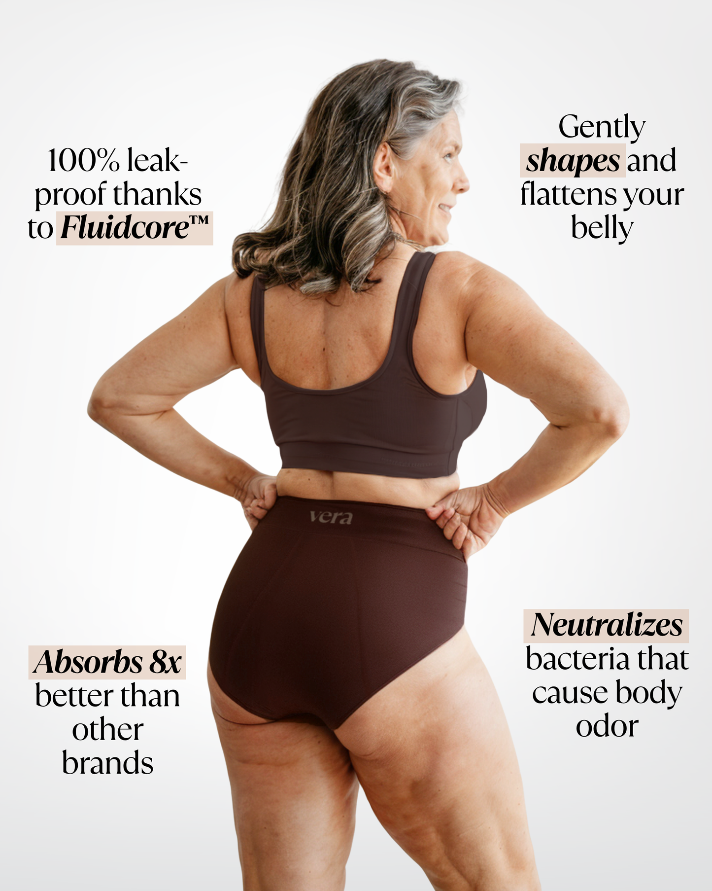 Vera’s Seamless Leakproof Thong