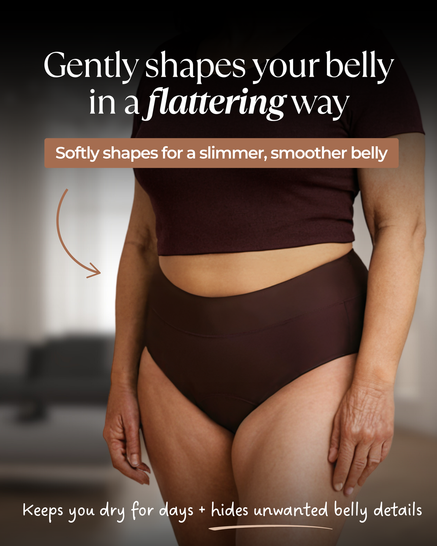 Vera's Signature Leakproof Underwear (Mocha Luxe)