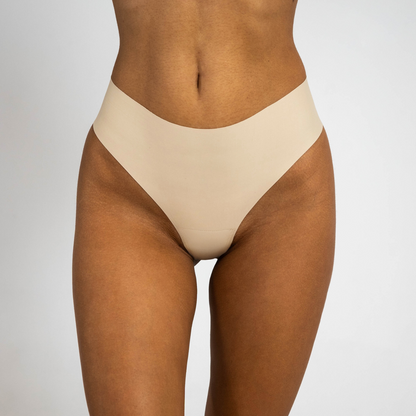 Vera™ Olora Invisible Camel Toe Thong High Rise